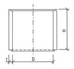 Skruž BEST studniční SR – F – 800 × 500 × 90 mm