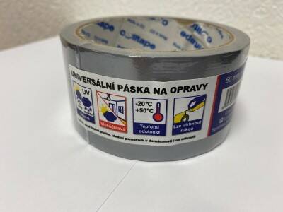 Páska univerzální na opravy Colltape – 48 mm × 10 m Stříbrná