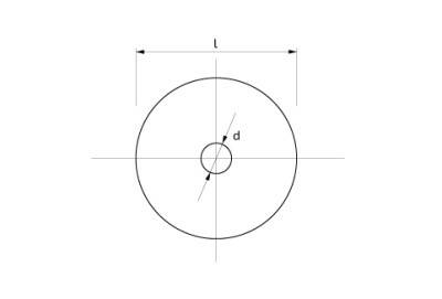 Podložka karosářská M6/ 6,4 x 30 x 1,5 mm ZB